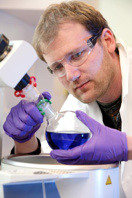 Academic studying contents of a test tube