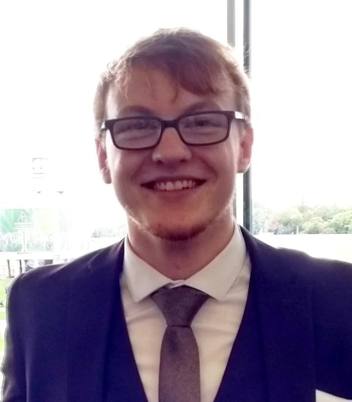 A profile picture of Henry McAuliffe, placement student at the University of Bradford