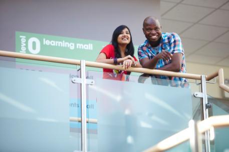 Students balcony 