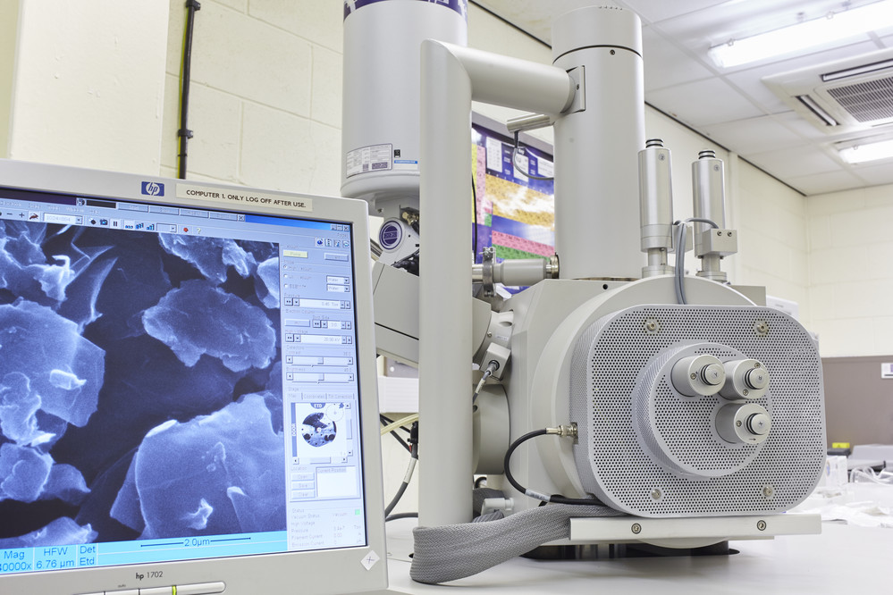 Equipment in the analytical centre.