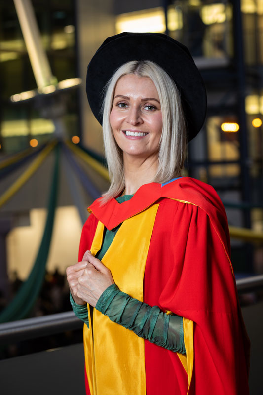 Vicky Burns, Doctor of Health