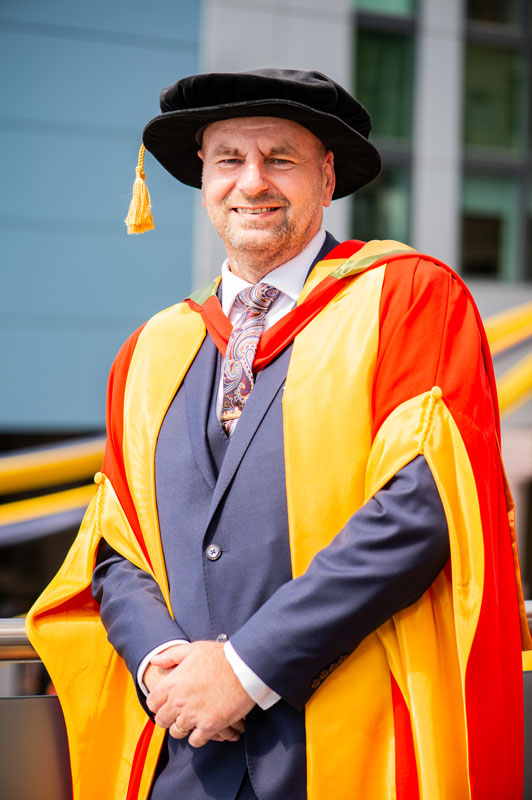 Alan Banks, Honorary Graduate 2023