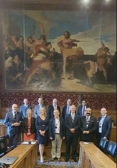 Bradford Breakthrough board in Westminster in 2022