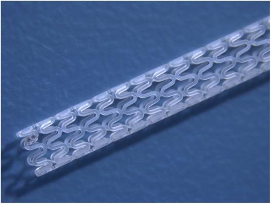 Polymer heart stent