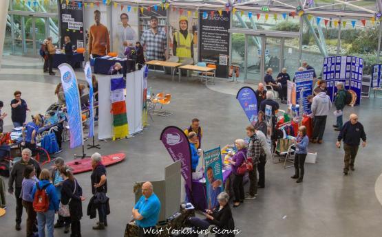 MP Kim Leadbeater at the University during West Yorkshire Scouts leadership event