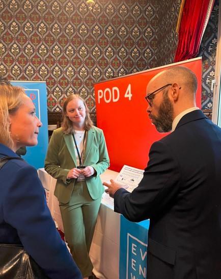 Academics talk to MPs in Westminster