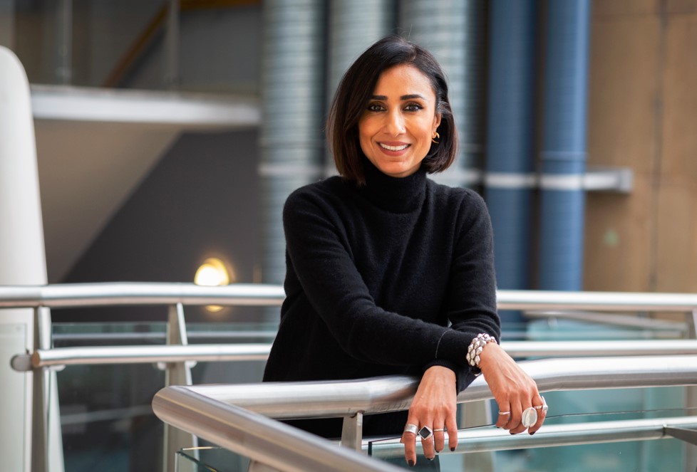 Anita Rani posed