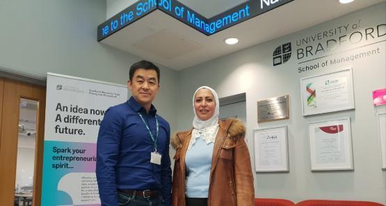 Dr Qun Shao and Razan Alsous