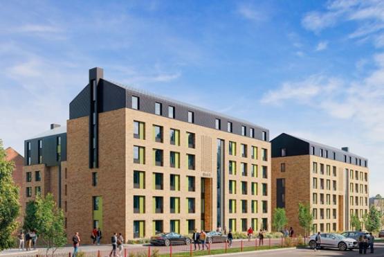 External image of an apartment block