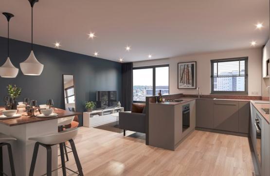 Interior of an apartment by Rock Living