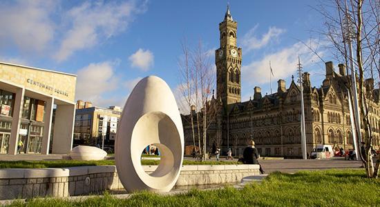 City Park in the centre of Bradford