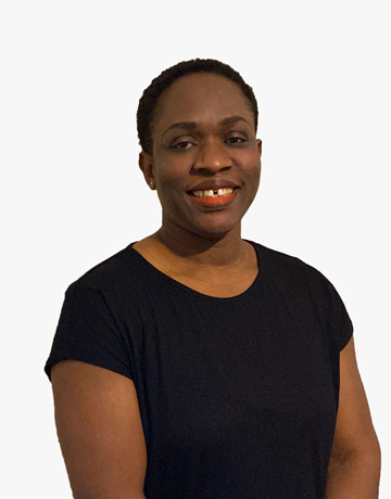 Dr Chinasa Odo, Research Fellow in Human Computer-Interaction, smiling.